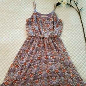 Lush lavender coral dress